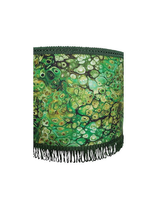 Oxygen Green Volcano Floor Lamp with Socket for Bulb E27 Green