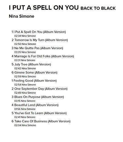 Nina Simone - I Put A Spell On You LP
