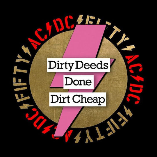 AC & DC Ac/dc - Dirty Deeds Done Dirt Cheap LP Χρυσό Βινύλιο