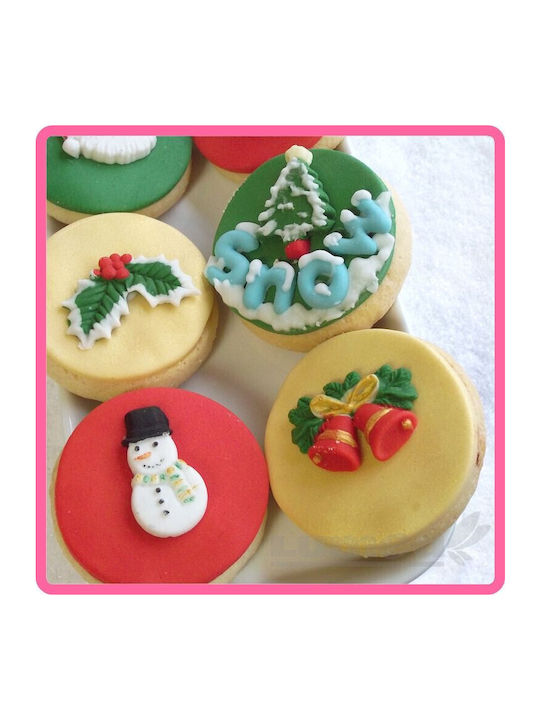 Katy Sue Weihnachtliche Süßigkeiten Pfanne/Form Porzellan Braun