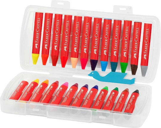 Faber-Castell Jumbo Crayons Set 24 Colours