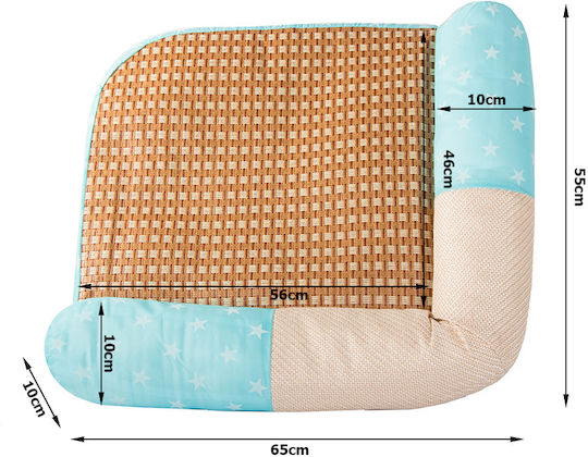 Fluffy Cat Bed with Scratching Pad 65x55cm For All Cats