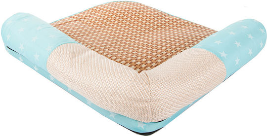 Cat Bed Fluffy Mattress Scratching Post Together 65x55cm Beige Ecru All Cats Beige Ecru