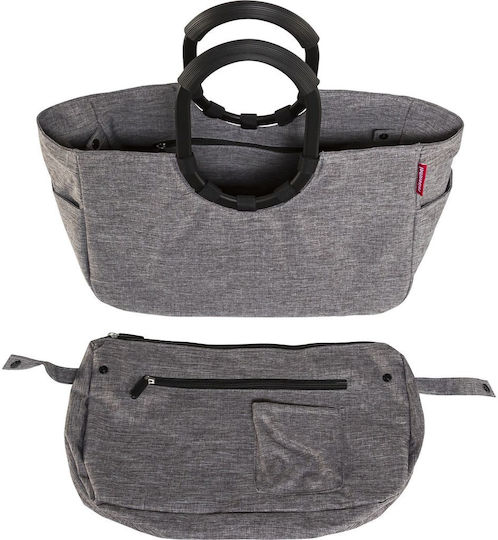 Reisenthel M Twist Sack Voyage Silver Fabric L38xW8xH23cm