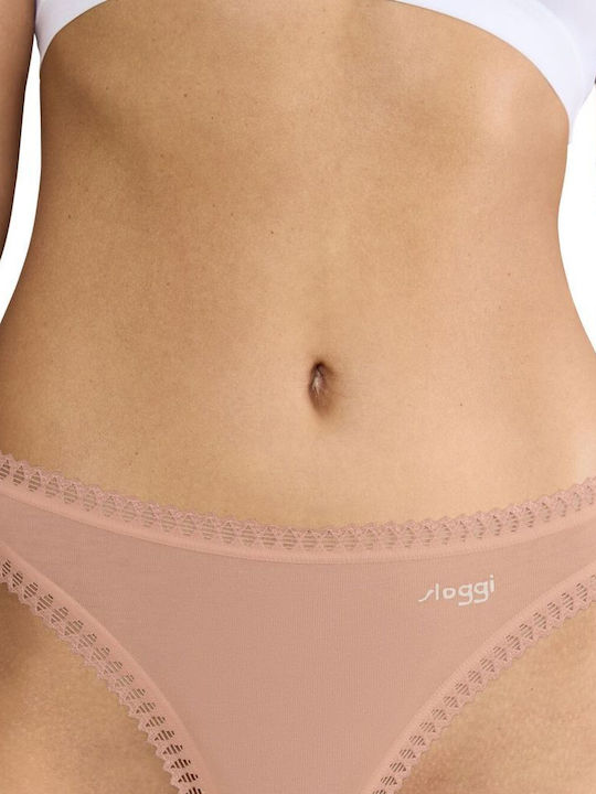 Βαμβακερά Women's String 3Pack Chocolate