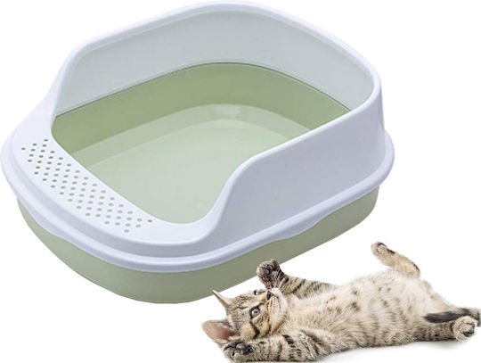 Cat Toilet Green M48 x W38 x H19cm