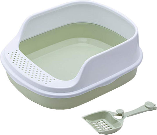 Cat Toilet Green M48 x W38 x H19cm