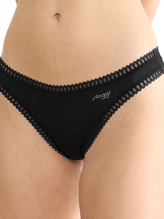 Βαμβακερά Damen Zeichenfolge 3Pack Black