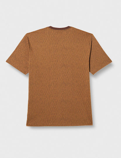 Mil-Tec Short Sleeve T-shirt 100% Cotton Khaki East German Camo