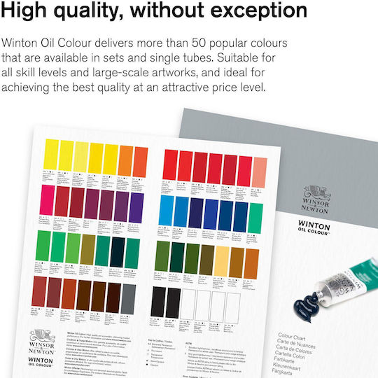 Winsor & Newton Λαδομπογιά Μαύρη 200ml