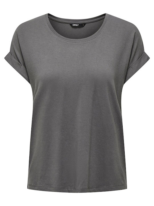 Damen Bluse Kurzärmelig Plum, Dark Slate Grey