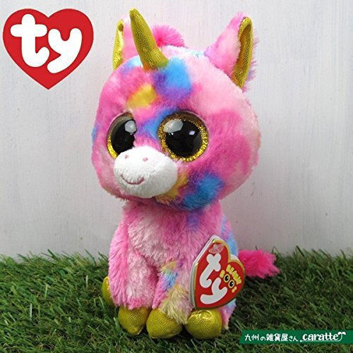 TY Plush Unicorn Beanie Boos Fantasia Fantasia for Ages 3+ 15 cm