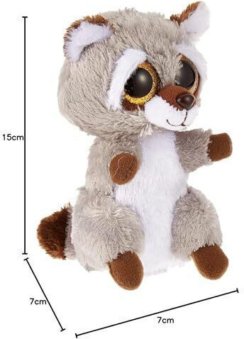 TY Plüsch Beanie Boos Waschbär 15 cm