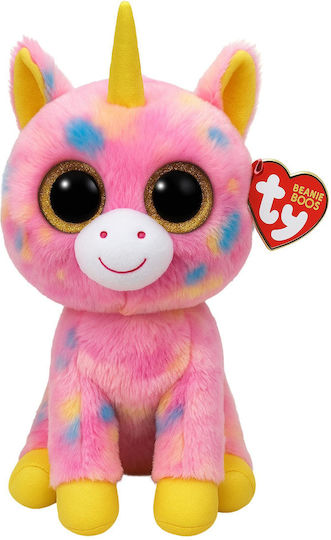TY Plush Unicorn Beanie Boos Fantasia Fantasia for Ages 3+ 15 cm