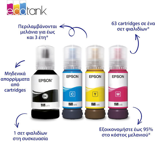 Epson EcoTank L4360 Έγχρωμο Πολυμηχάνημα Inkjet C11CL41408
