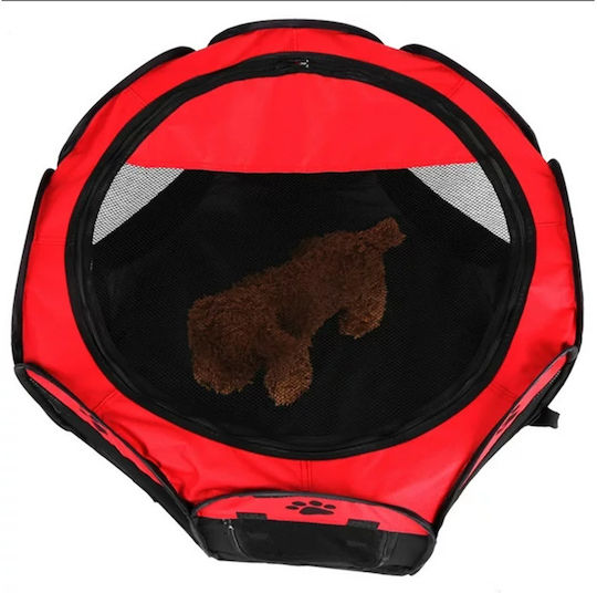 Foldable Park Dog in Yellow Color 80 x 80 x 60cm