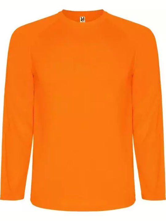 Мъжки суитшърт Fluor Orange Roly Мъжки суитшърт Fluor Orange Roly