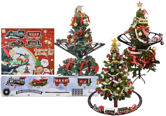 XMASfest Illuminated Christmas Figure Train Height 49cm