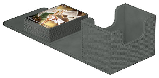 Ultimate Guard Sidewinder 80+ Xenoskin Monocolor Deck Box Standard Size Γκρι