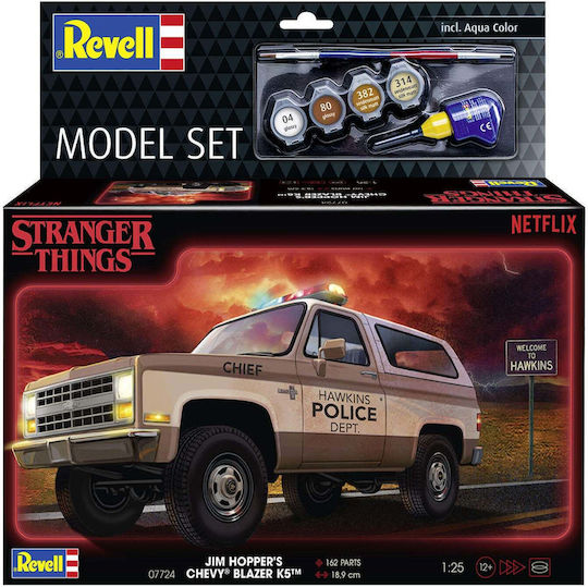 Комплект модел Stranger Things Chevrolet K5 Blazer 1:25