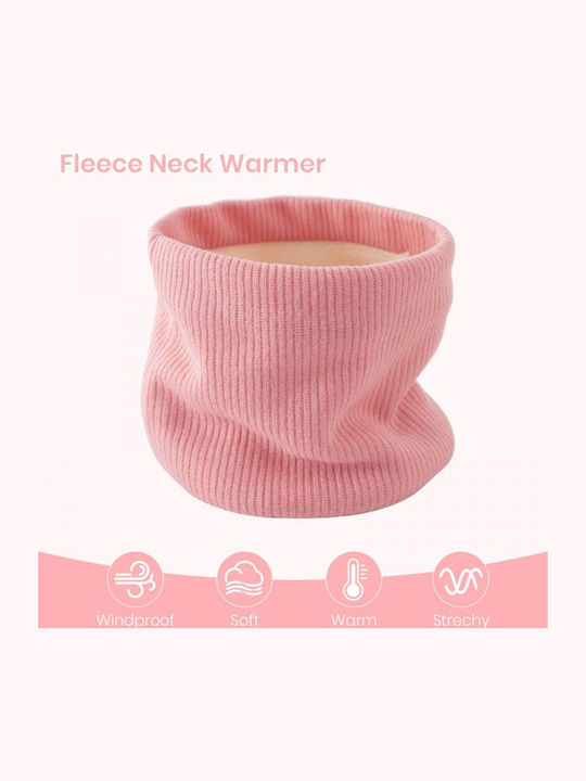 Women's Knitted Neck Warmer Pink