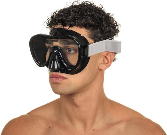 Seac Seac Silicone Diving Mask Natua Black