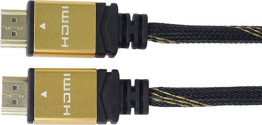 PremiumCord HDMI 1.4 Hochgeschwindigkeits 1080p 120Hz Kabel HDMI-Stecker - HDMI-Stecker 3m Schwarz