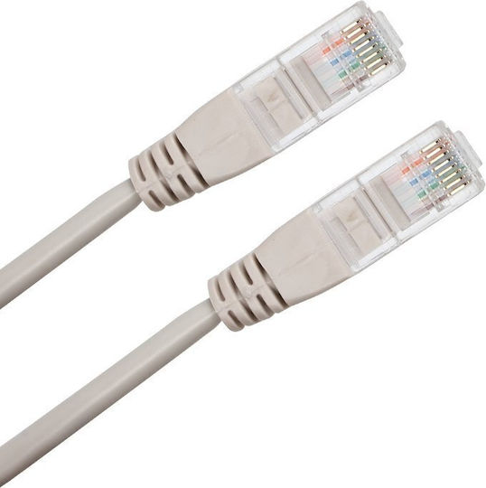 Vcom Cable Pack Utp Cat-5e 3m Gray