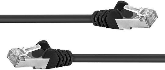 PremiumCord SF/UTP Cat.6a Ethernet Network Cable 2m Black