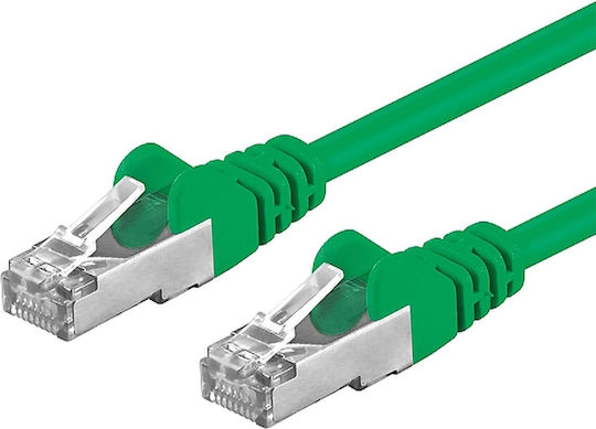 PremiumCord U/UTP Cat.6a Ethernet Network Cable 5m Green