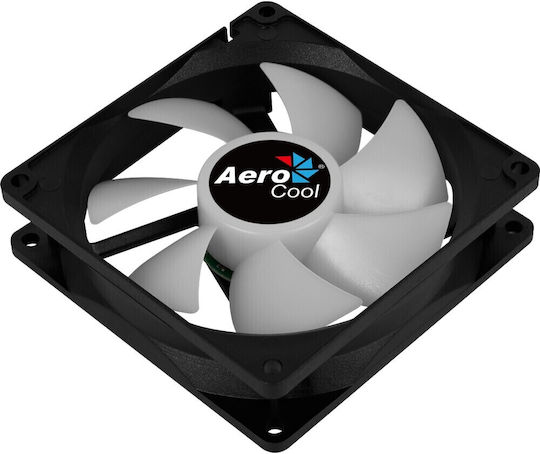 Aerocool Frost 9 Вентилатор за кутия 92mm 1200rpm 23.5cfm с RGB осветление и 3-Pin свързване
