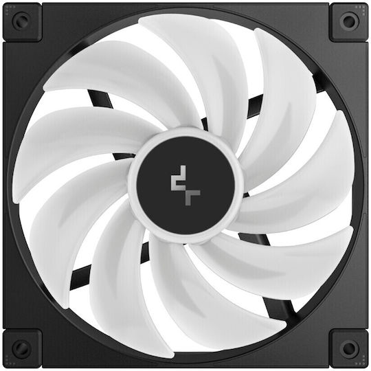 Deepcool Fd14 Вентилатор За Кутия 140мм (1650 Оборота / 82.53 CFM) С ARGB Осветление И Свързване 3-Pin / 4-Изводна ШИМ 3 Бр