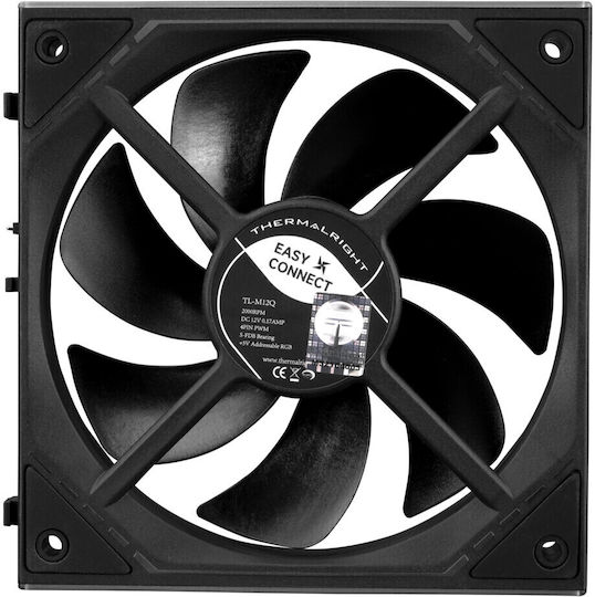 Thermalright M12Q Вентилатор За Кутия 120мм (2000 Оборота / 68.9 CFM) С ARGB Осветление 3 Бр