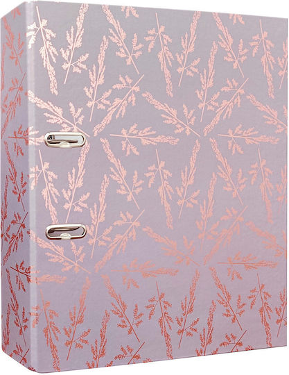 interDRUK Ordner 4/30 für Papier A4 mit 2 s Ringen Rosa 1Stück