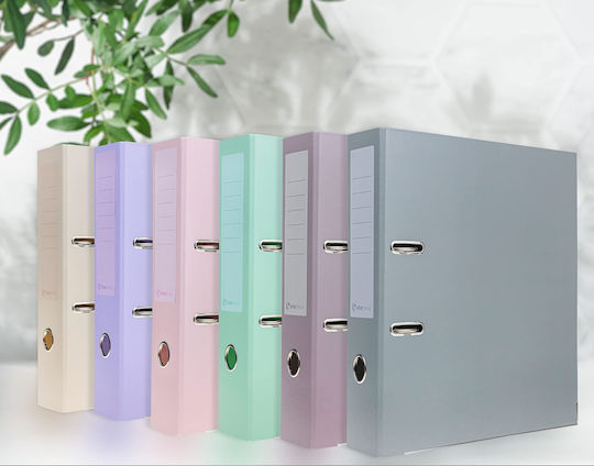 interDRUK Ordner 4/30 für Papier A4 Gray 1Stück