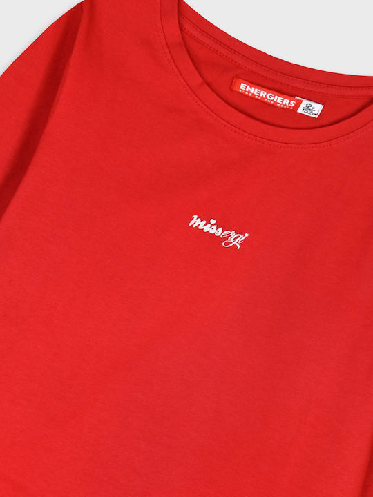 Kids Long-Sleeved Top Red