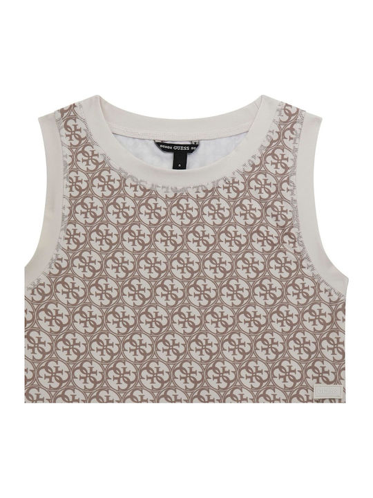 Kinderhemd Ärmellos Beige