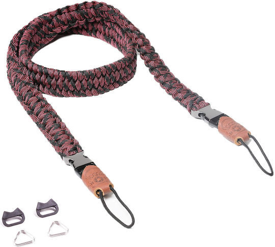 Αξεσουάρ Φωτογραφικών C-rope Strap Traveler Paracord 125cm Red Dots Retail