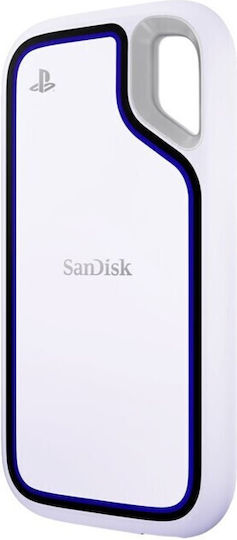 Sandisk Extreme for PS5 and PC USB 3.2 Външен SSD 2000ГБ 2.5" Бял
