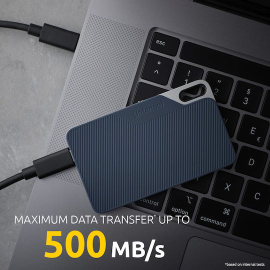 Intenso TX100 USB 3.2 Външен SSD 500ГБ 2.5" Син