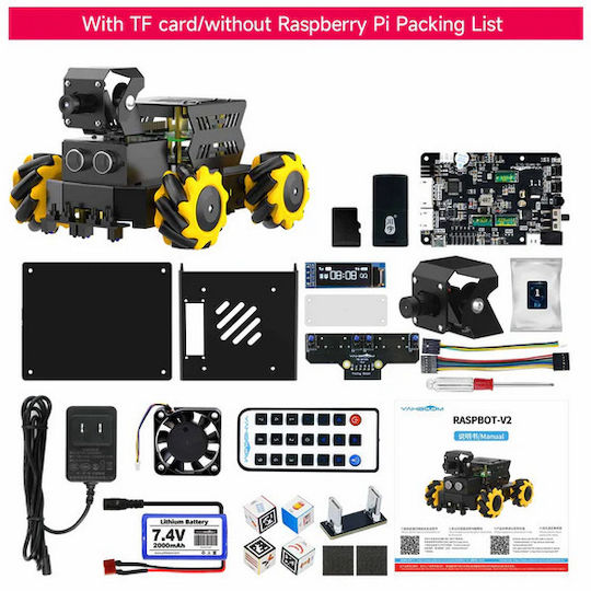 Yahboom Yahboom Raspbot V2 AI Vision Robot Car