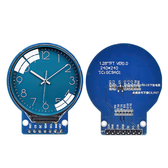 1.28 Inch TFT 240*240 IPS LCD Display Round Screen Module