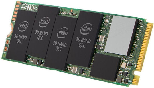 Intel 660p SSD 512GB τύπου M.2 με σύνδεση PCI Express 3.0 SSDPEKNW512G8X1