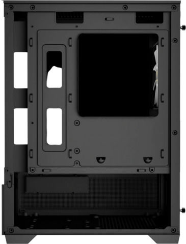 Gamdias AURA GC9M Elite Gaming Micro Tower Computer Case with Side Window and ARGB Lighting Black