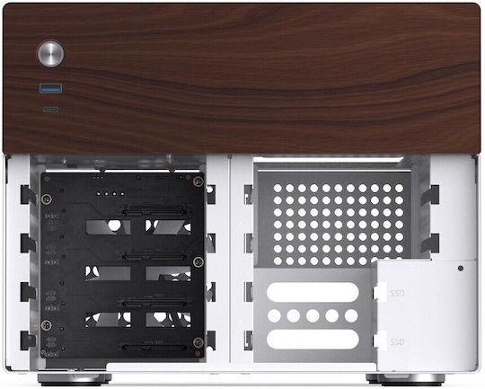 Jonsbo N4 Mini Tower Κουτί Υπολογιστή Λευκό