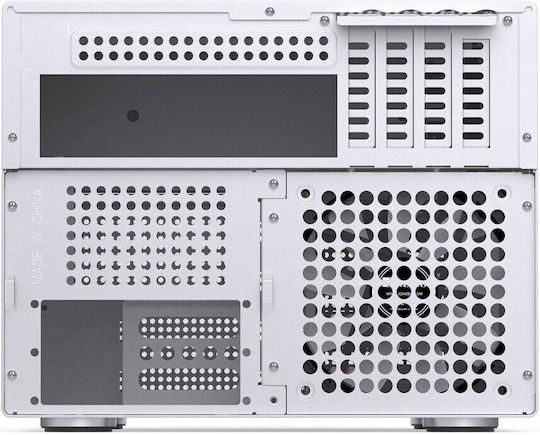 Jonsbo N4 Mini Tower Κουτί Υπολογιστή Λευκό