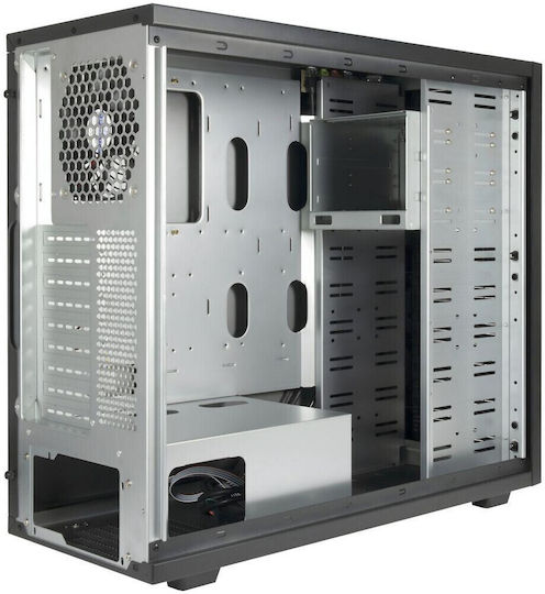 Inter-Tech T-9 Midi Tower Κουτί Υπολογιστή Μαύρο