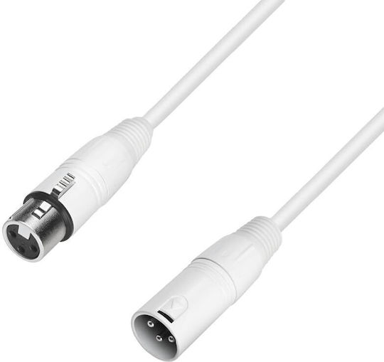 Adam Hall Cable XLR male - XLR female Πολύχρωμο 5m (K4MMF0500-SNOW)