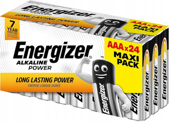 Energizer Power Baterii Alcaline AAA 1.5V 24buc 435839