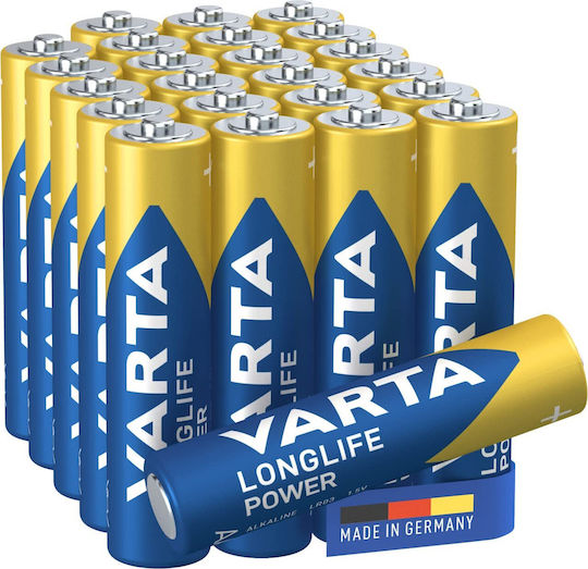 Varta Longlife Алкални Батерии AAA 1.5V 24бр